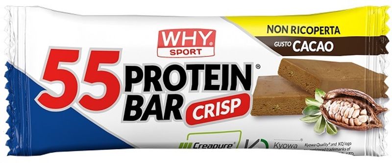 Why Sport Barretta Proteica 55 Non Ricoperta Cacao 55g-1