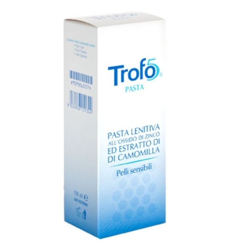 Trofo 5 Pasta Lenitiva all'ossido di zinco e camomilla 100ml-1
