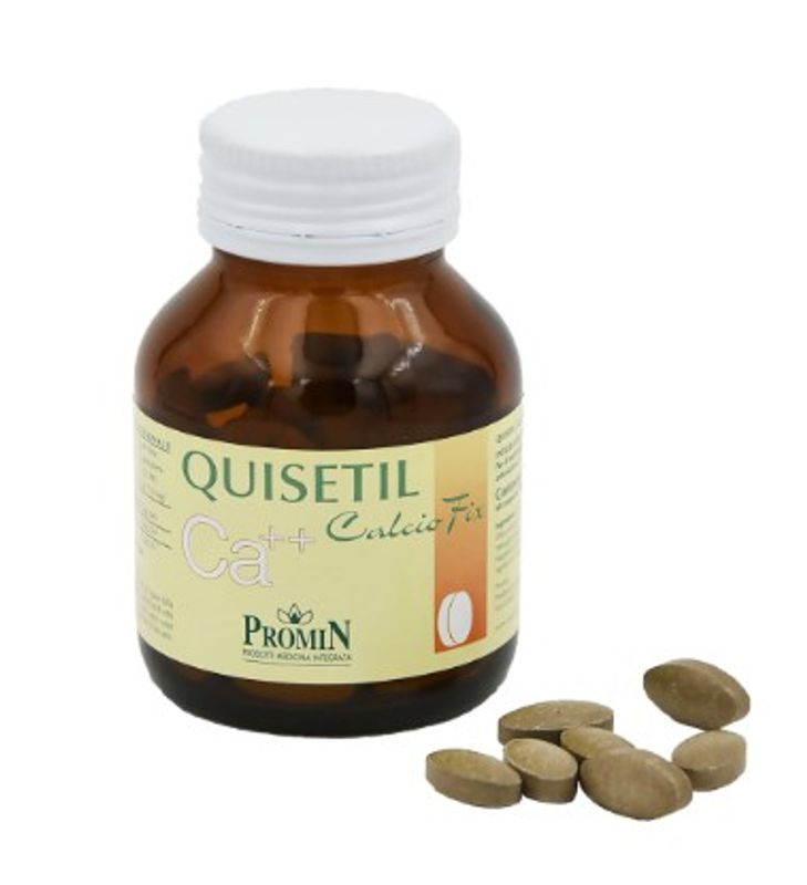Promin Quisetil Calciofix per il benessere di unghie e capelli 60 compresse-1