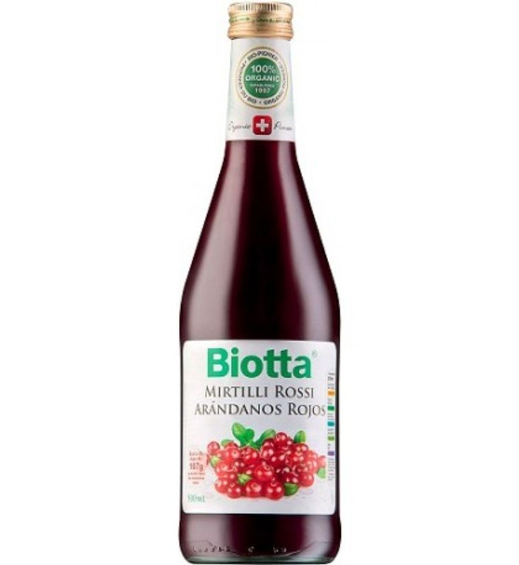 Biotta Succo Mirtilli Rossi 500ml-1