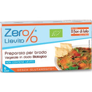 Zero Lievito Preparato per brodo vegetale in dado Biologico 66g-1
