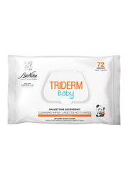 Bionike Triderm Baby Salviettine Detergenti 72 pezzi-1