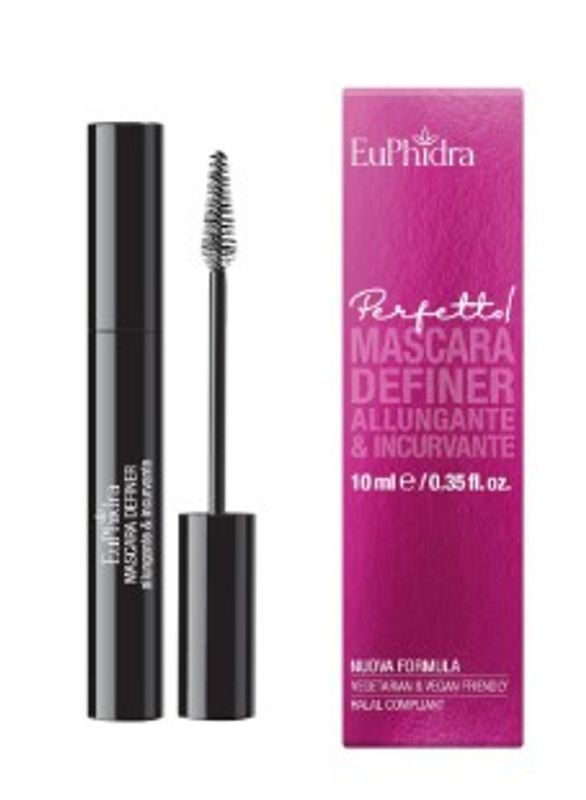 Euphidra Perfetto Mascara Definer Allungante e incurvante colore nero 10ml-1