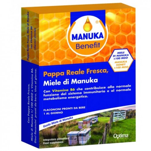 Optima Manuka Benefit Pappa Reale Fresca e Miele di Manuka flaconcini-1