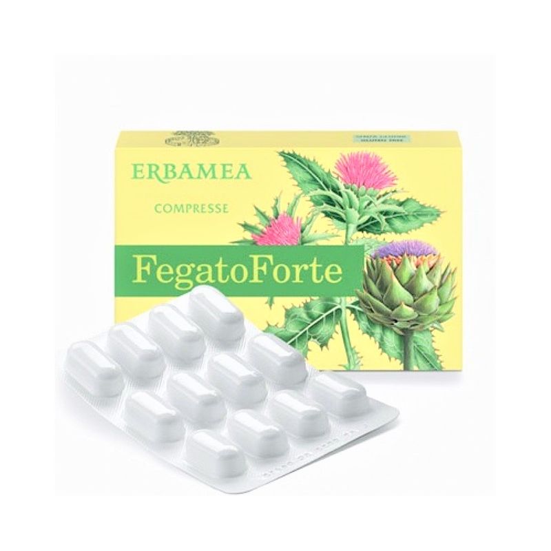 Erbamea Fegato Forte per le funzionalità epatica 24 compresse-1
