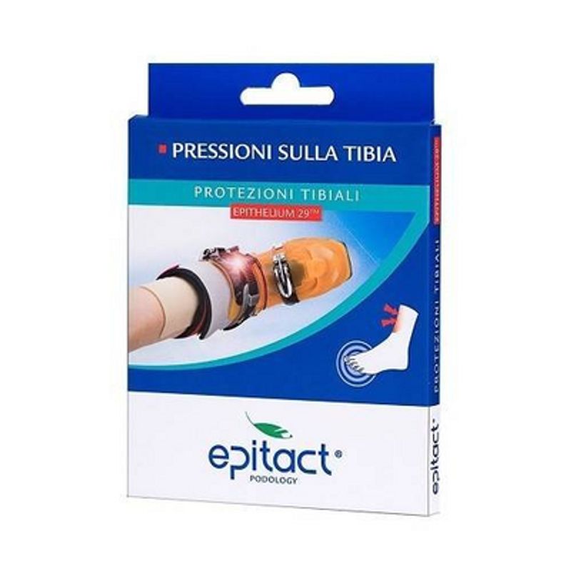 Epitact Protezioni Tibiali in silicone 9,6x 10,4cm 2 pezzi-1