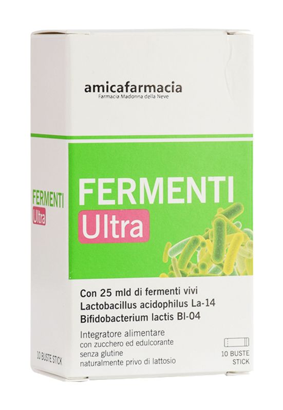 Amicafarmacia Fermenti Ultra 25MLD fermenti lattici 10 bustine-1