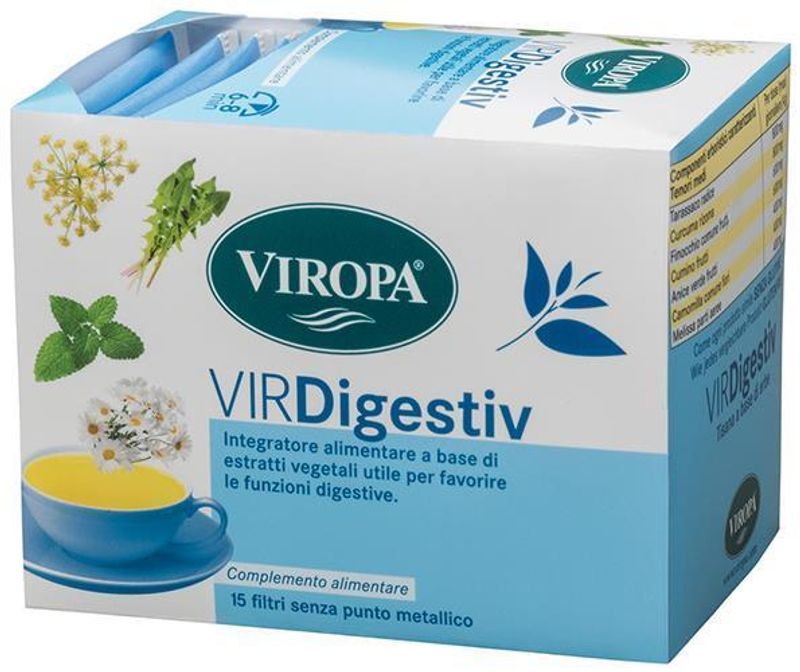Viropa Tisana VirDigestiv 15 filtri-1
