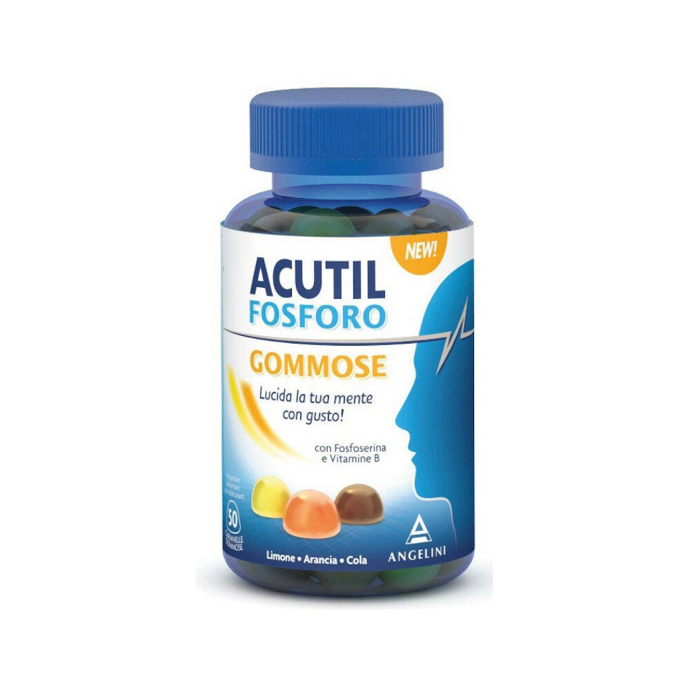 Acutil Fosforo Limone Arancia E Cola 50 Caramelle Gommose-2