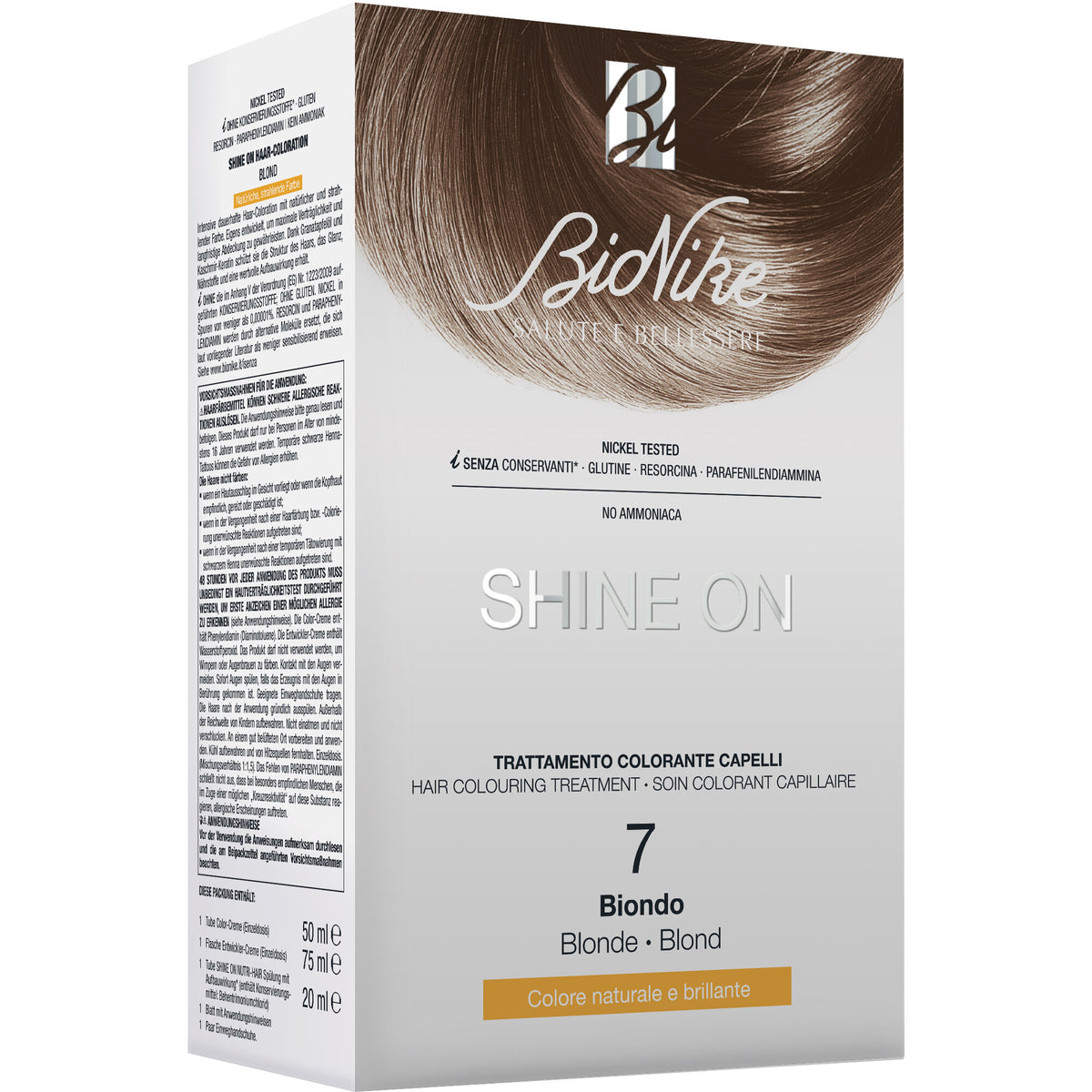 Bionike Shine On Trattamento colorante capelli 7 Biondo-2
