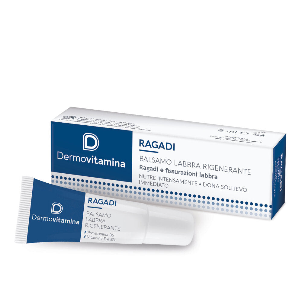 Dermovitamina Ragadi Labbra Balsamo riparatore 8ml-1