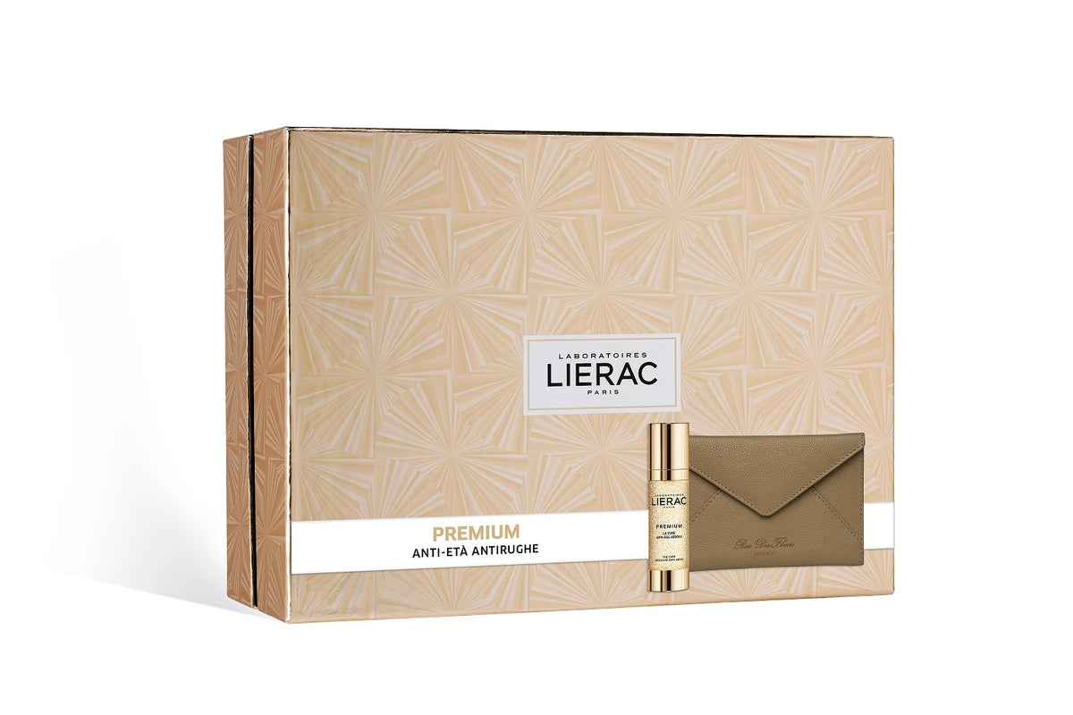Lierac Cofanetto Premium La Cure 30 ml+ Pochette in pelle Rue des Fleurs-1