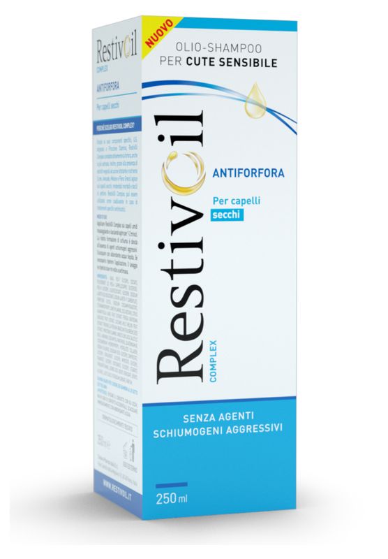 Restivoil Complex Olio-Shampoo per cute sensibile capelli secchi 250ml-1