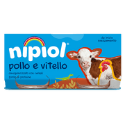 Nipiol Omogeneizzato Vitello/Pollo 2x80g 4Mesi+-1