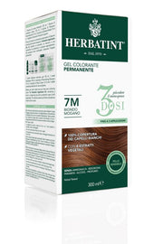 Herbatint Tinta per Capelli Gel Colorante Permanente 3Dosi 7M Biondo Mogano 300ml-2