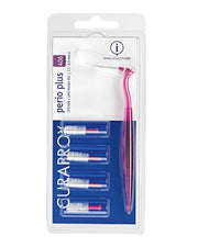 Curaprox Perio Plus Scovolini Interdentali con Manico 6,5mm colore viola 5 pezzi-1