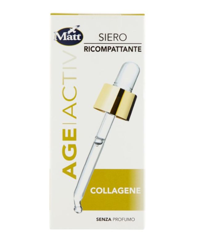 Matt Age Activ Siero Viso Collagene Ricompattante 30ml-1