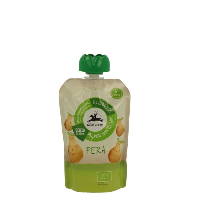 Alce Nero Purea Biologica Di Pera 100g-1