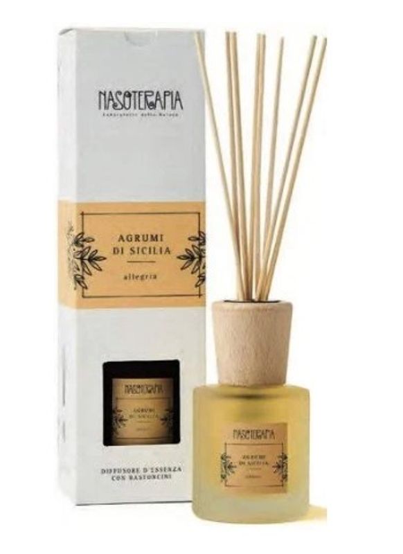 Nasoterapia Diffusore D'essenza con Bastoncini Agrumi Di Sicilia 100ml-1
