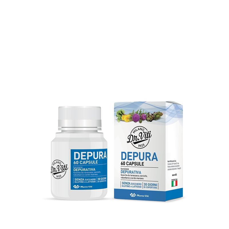 Marco Viti Depura funzione depurativa 60 capsule-1
