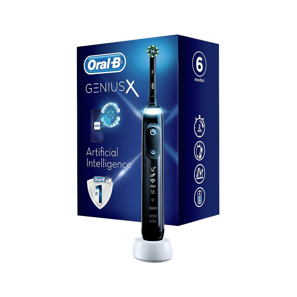 Oral-B Genius X Spazzolino Elettrico Ricaricabile Nero-2