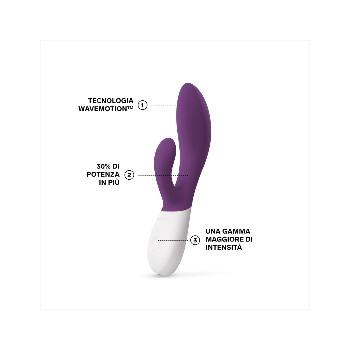 Lelo Ina Wave 2 Ciliegia Massaggiatore Personale Donna-2