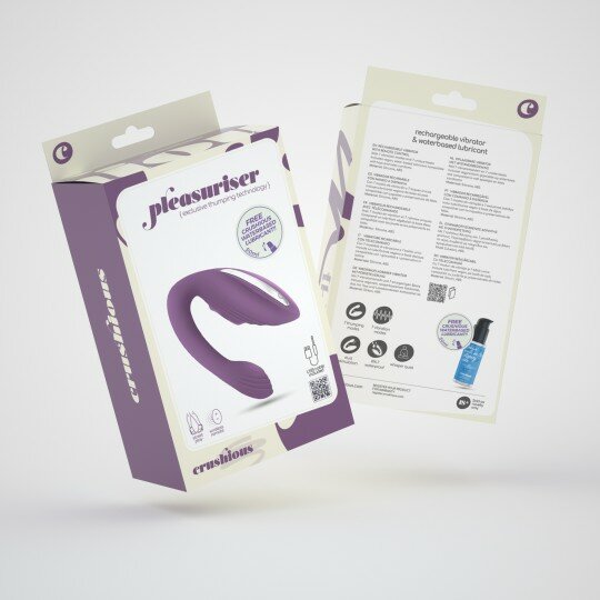 Crushious Vibratore Pleasuriser Ricaricabile Con Telecomando-7
