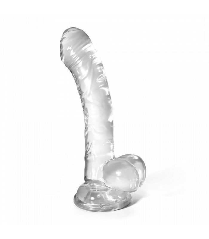 Crushious Hudini Dildo Anale Gelatinoso Trasparente-1