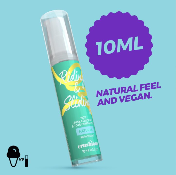 Crushious Jelly Lubrificante Riding & Sliding A Base D'Acqua 10ml-4