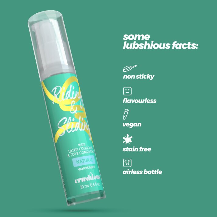 Crushious Jelly Lubrificante Riding & Sliding A Base D'Acqua 10ml-3