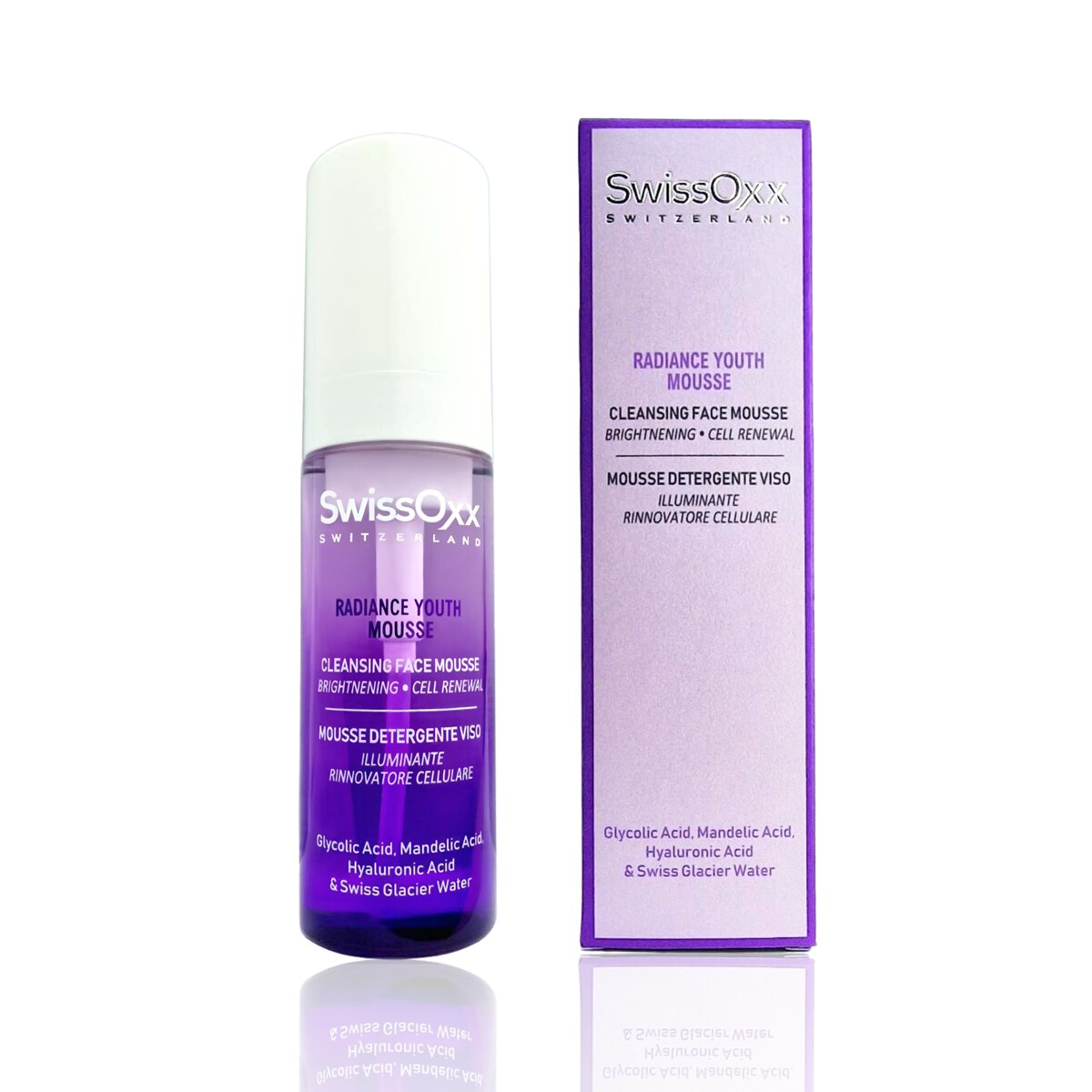 Swissoxx  Radiance Youth Mousse Detergente illuminante 150ml-1