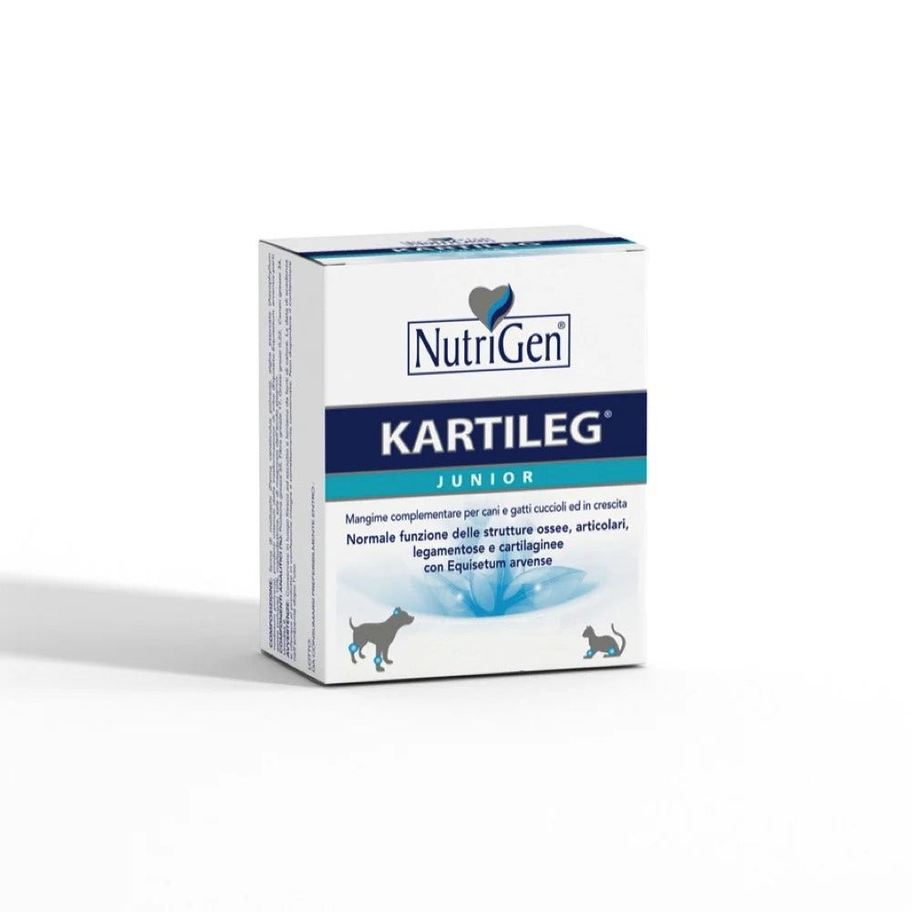 Nutrigen Kartileg Junior Mangime Complementare Per Cani/Gatti 120 Compresse-1