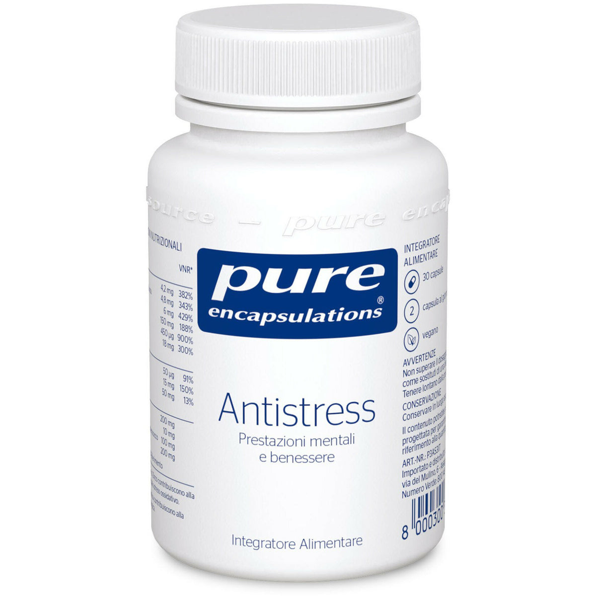 Pure Encapsulations Antistress 30 Capsule-3