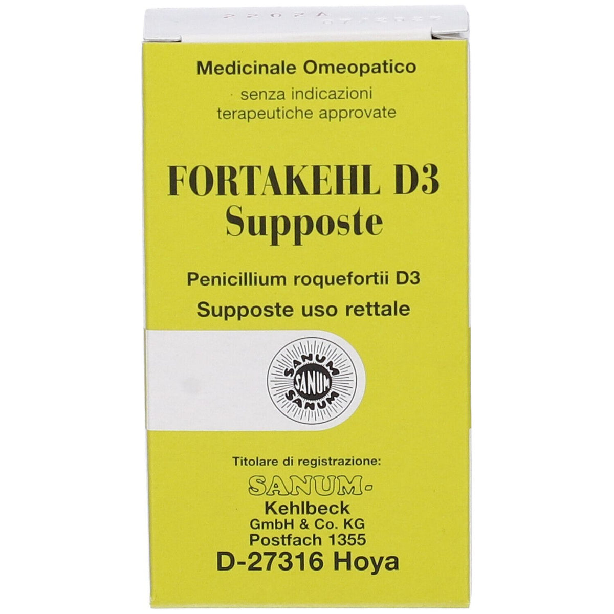 FORTAKEHL D3 10SUPP 2G SANUM