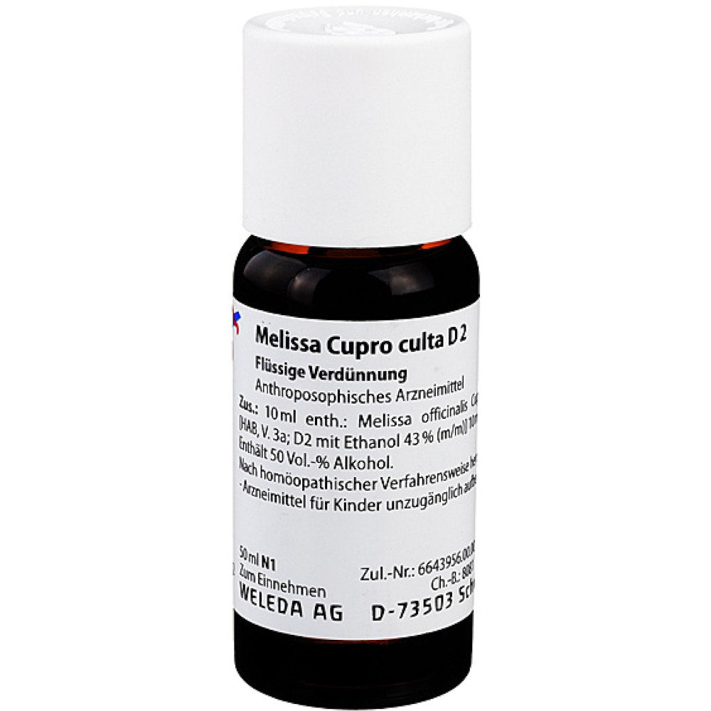 Weleda Melissa Cupro Culta D2 1% 50ml