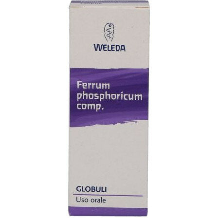 Weleda Ferrum Phosphoricum Compositum Medicinale Omeopatico 10gr granuli-2