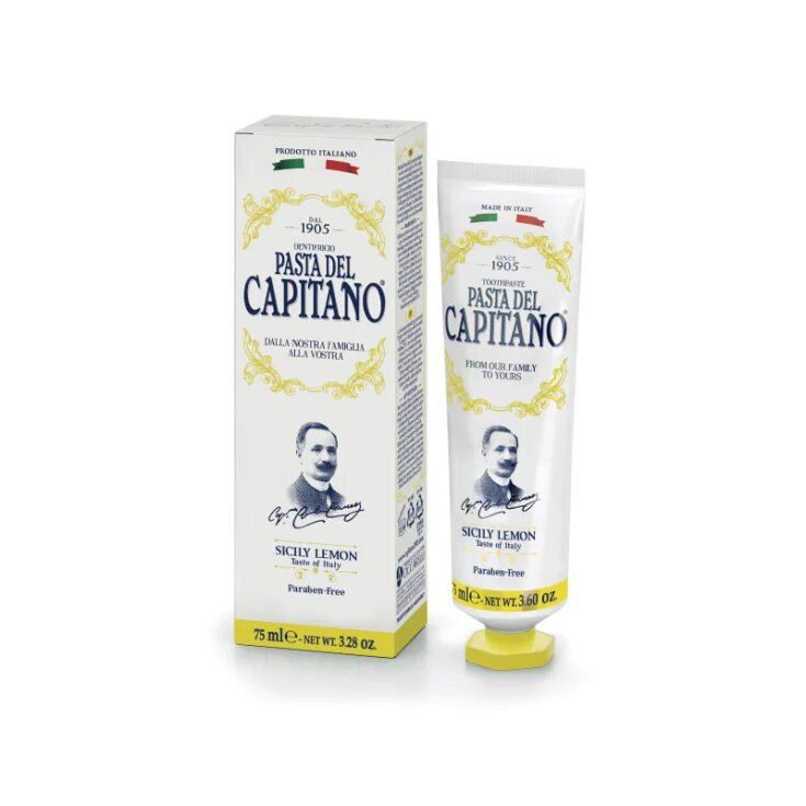 Pasta Del Capitano Dentifricio Sicily Lemon 75ml-1
