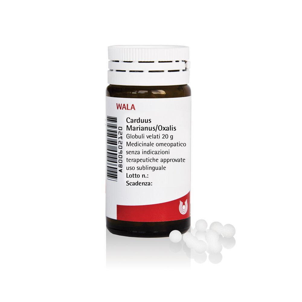 Wala Carduus Marianus Oxalis Medicinale Omeopatico Globuli 20g-1