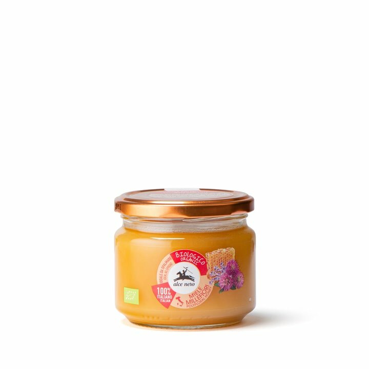 Alce Nero Miele Millefiori Biologico 300g-2