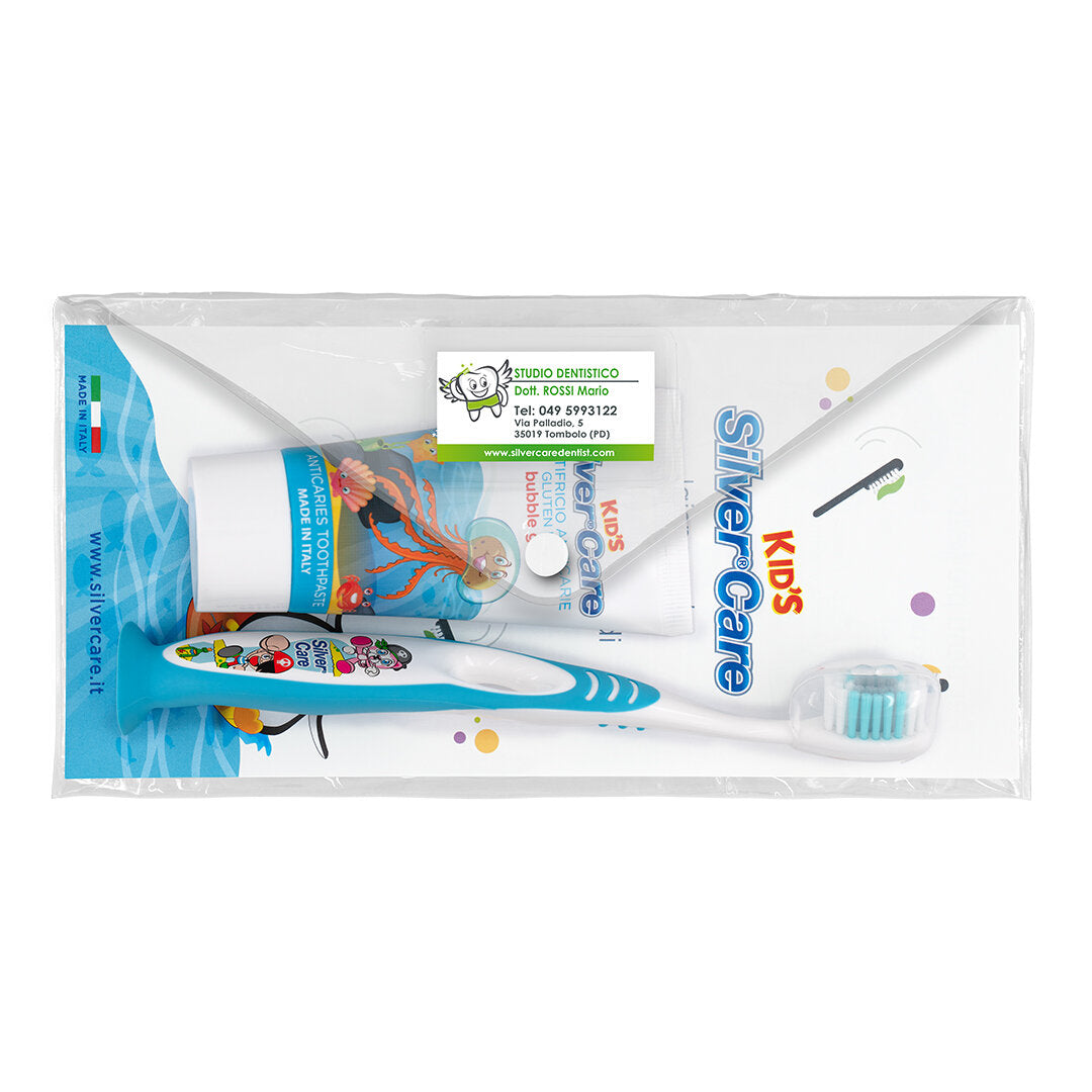 Silver Care Kids Brush Kit spazzolino + dentifricio-2