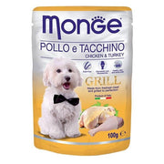 Monge Grill Pollo Tacchino Cibo Umido Per Cani Adulti 100g-2