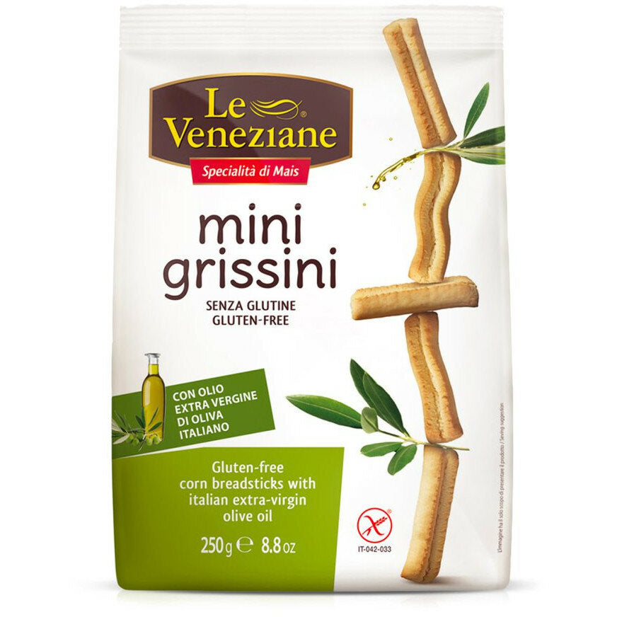 Le Veneziane Mini Grissini Senza Glutine 250g-2