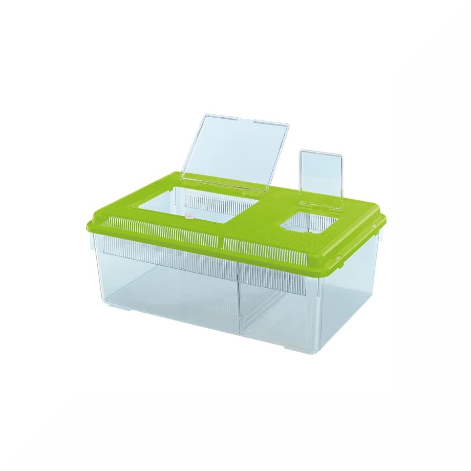 Ferplast Geo Flat Large Contenitore Piccoli Animali Pesci Tartarughe/Insetti-1