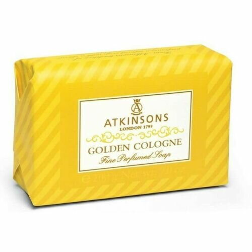 Atkinsons Fine Perfumed Soap Large Size Golden Cologne 200g-2