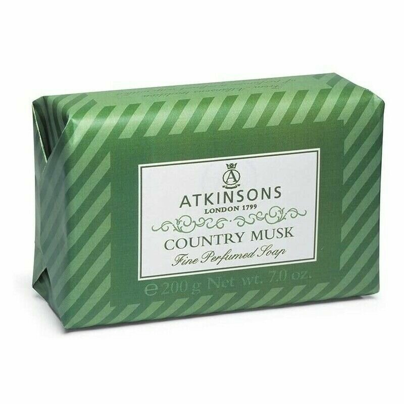 Atkinsons Fine Perfumed Soap Large Size Country Musk 200g-2