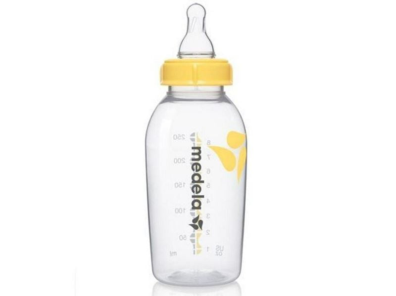 Medela Poppatoio per latte con tettarella 250ml-1