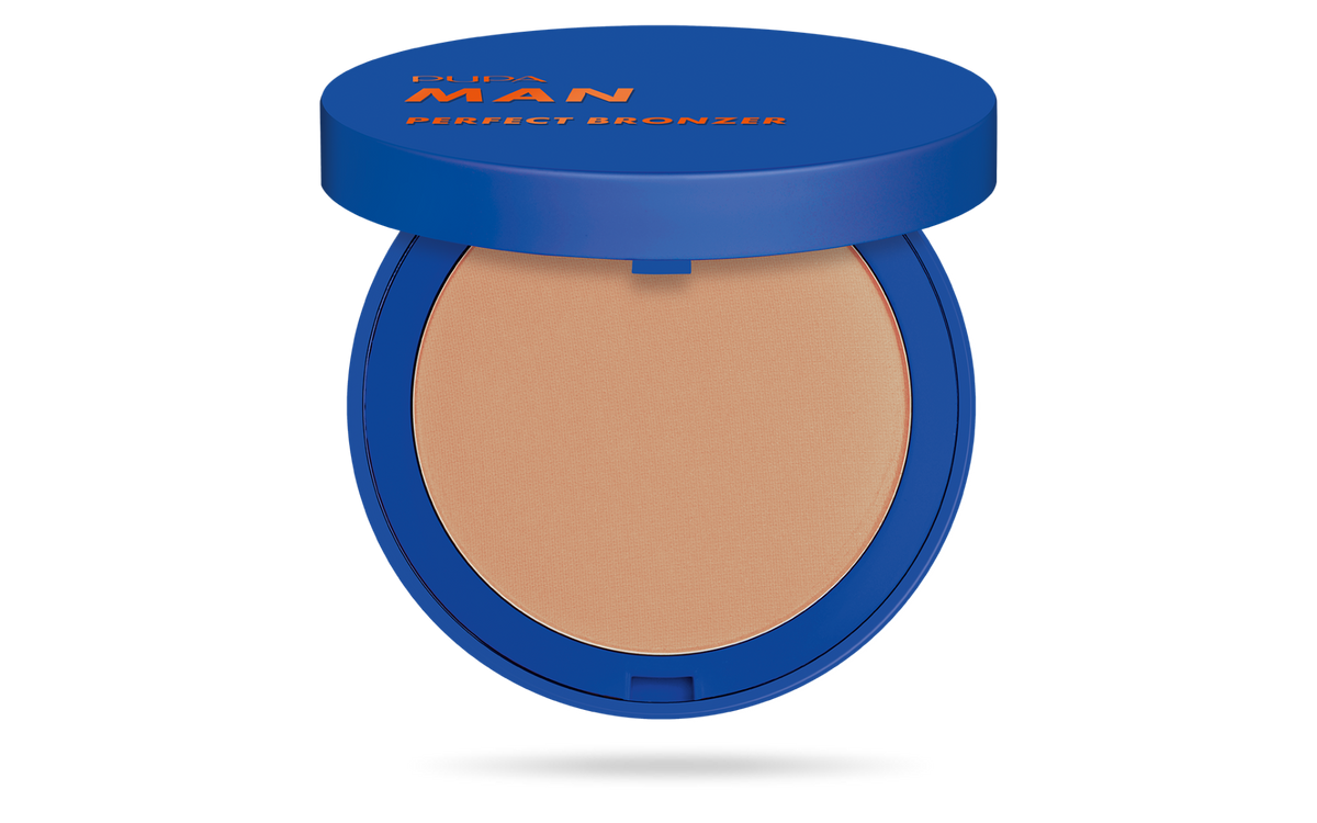 Pupa Man Perfect Bronzer Polvere Perfezionatrice Viso - 001 Light Medium Skin 6,5g