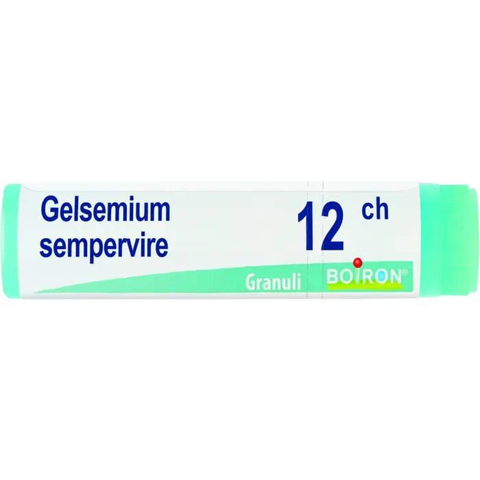 Boiron Gelsemium Sempervirens Globuli 12Ch medicianale omeopatico tubo dose 1g-2