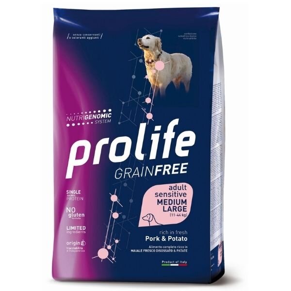 PROLIFE DOG GF AD PORK&PO2,5KG-1