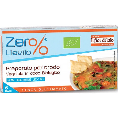 Zero Lievito Preparato per brodo vegetale in dado Biologico 66g-2
